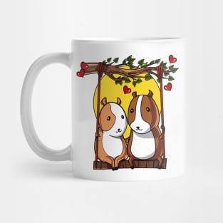 Guinea Pig Couple Mug